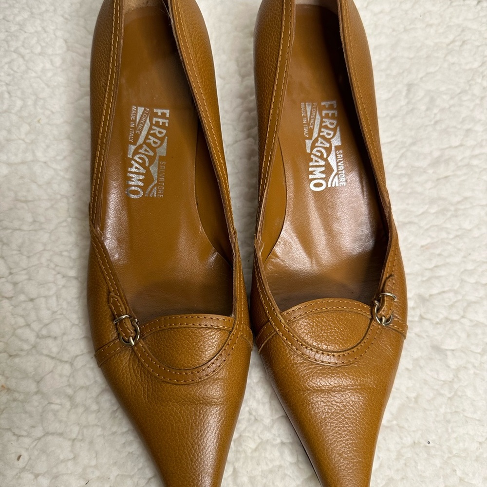 Salvatore Ferragamo Small Heels.